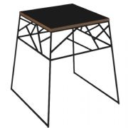 Mesa de Canto Vies cor Preto Fosco